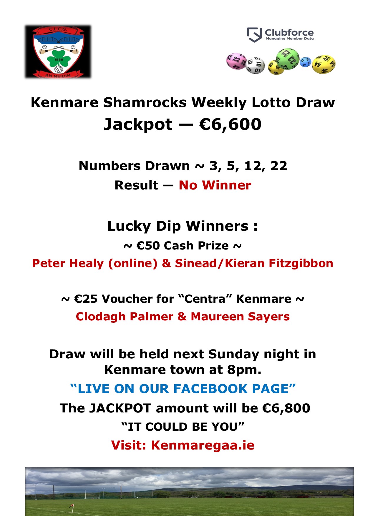 Weekly Lotto Draw